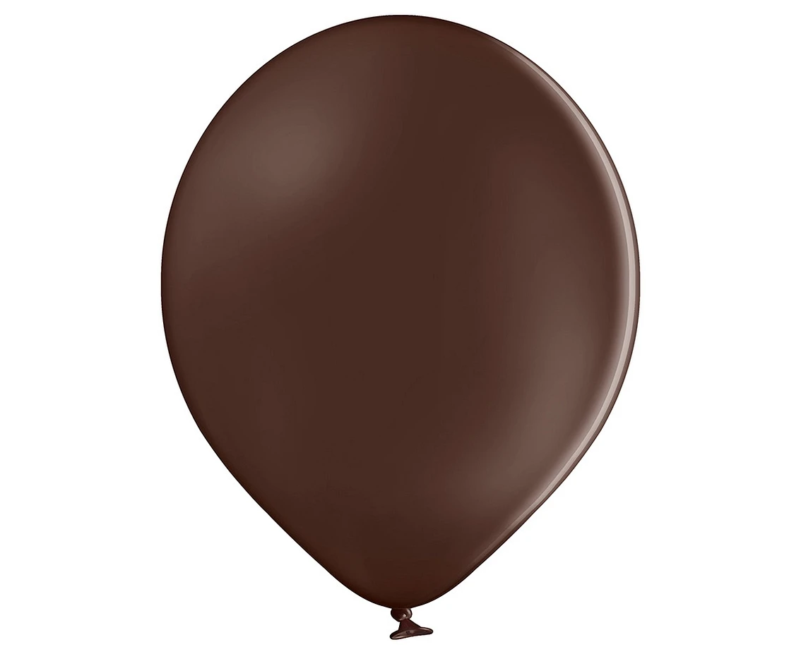 Balony Belbal 12", B105-149, (pastel cocoa brown) pastel kakaowe, 100szt.